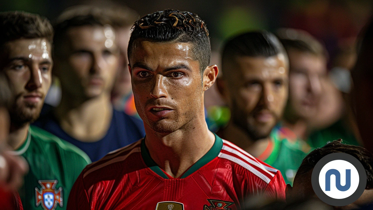 Cristiano Ronaldo chora após perder pênalti em jogo da Euro 2024 contra a Eslovênia