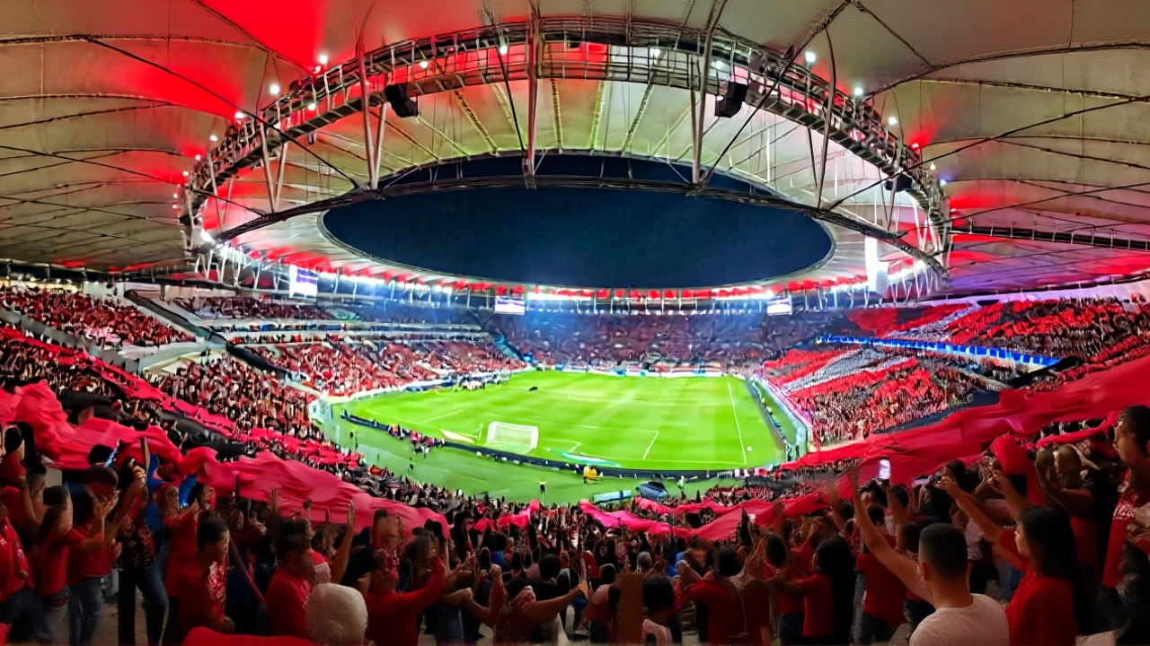 Flamengo goleia Vitória por 8 a 0 no Maracanã e reforça título